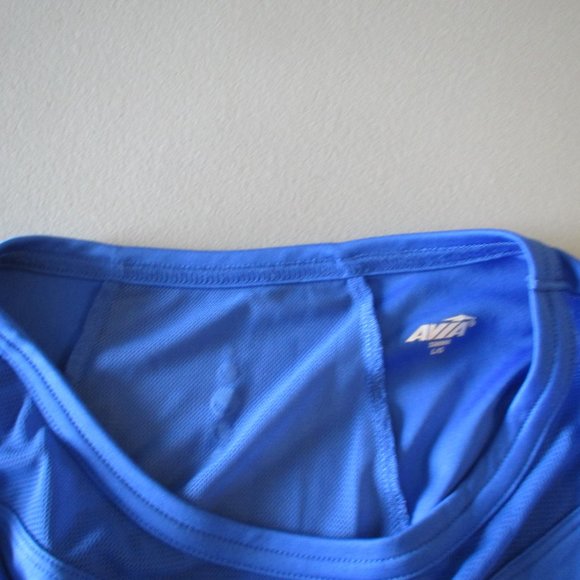 Blue Aviva Athletic Top Size Large - Picture 2 of 6